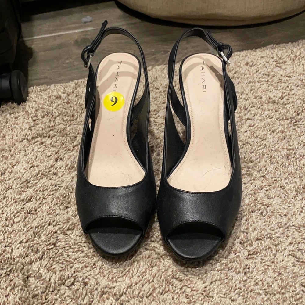 Black heels